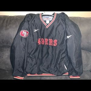 San Fransisco 49ers Reebok Pro Line pullover